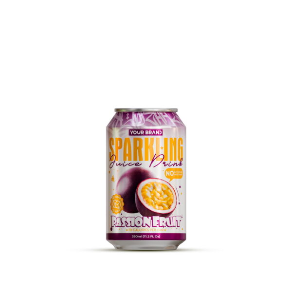 330ml YOUR BRAND Sparkling Passion Fruit Juice Drink