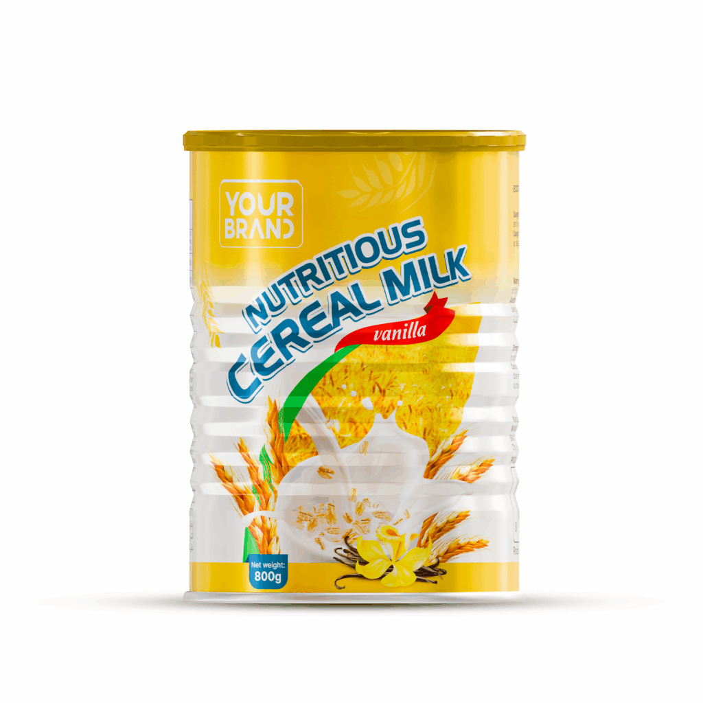 800g box of nutritious vanilla flavored cereal milk