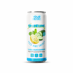 330ml YOUR BRAND Sparkling Yuzu Cucumber Energy Drink