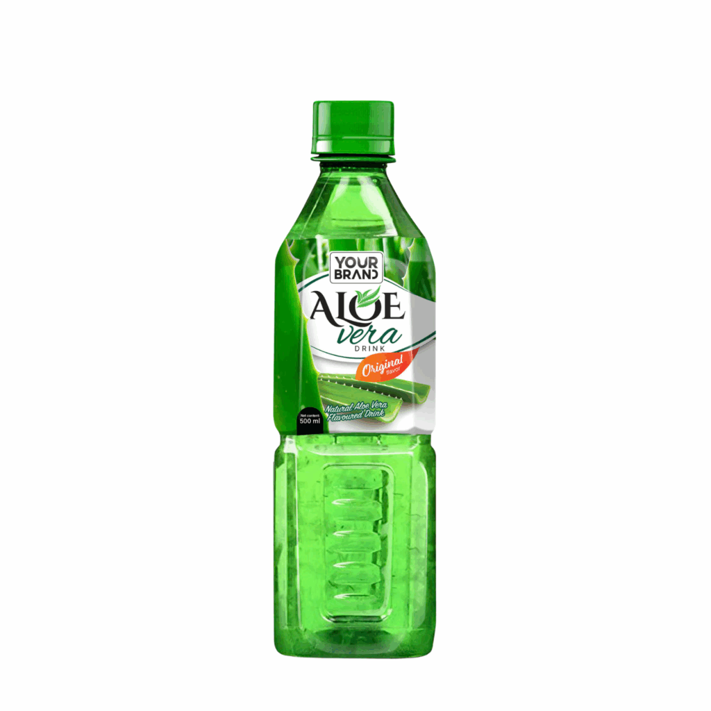 500ml YOUR BRAND Aloe Vera Drink Original Flavor