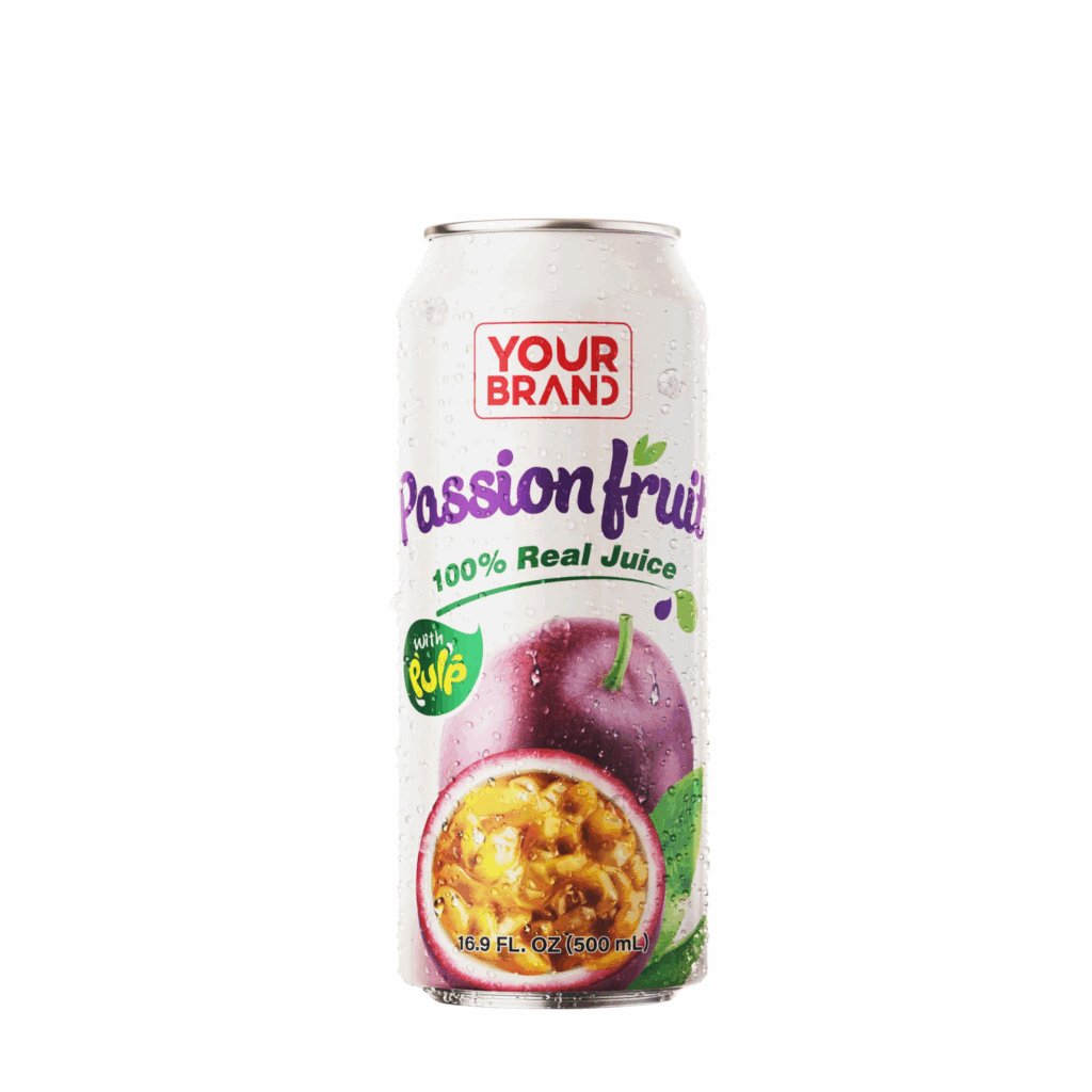 500ml YOUR BRAND 100% Passion Fruit Juice with Pulp