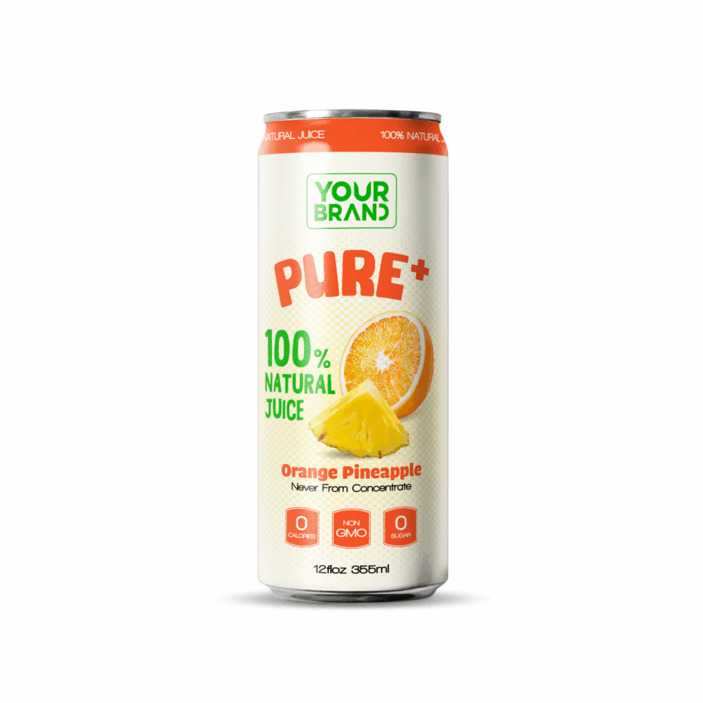 355ml YOUR BRAND 100% Natural Orange Pineapple Juice