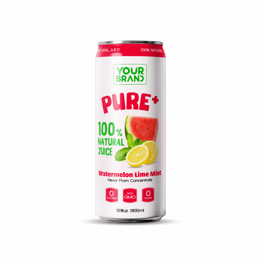 355ml YOUR BRAND 100% Natural Watermelon Lime Mint Juice