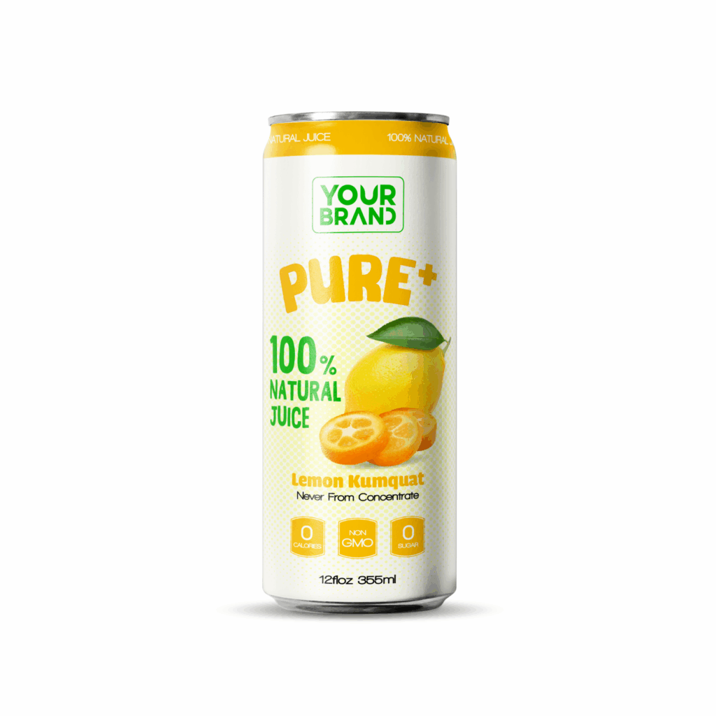 355ml YOUR BRAND 100% Natural Lemon Kumquat Juice
