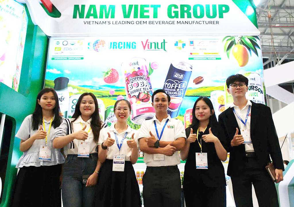 NAM VIET GROUP Booth a Highlight at Vietnam Sourcing Expo 2025