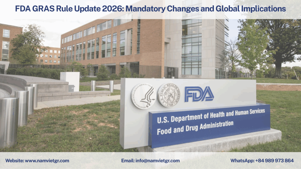 FDA GRAS Rule Update 2026