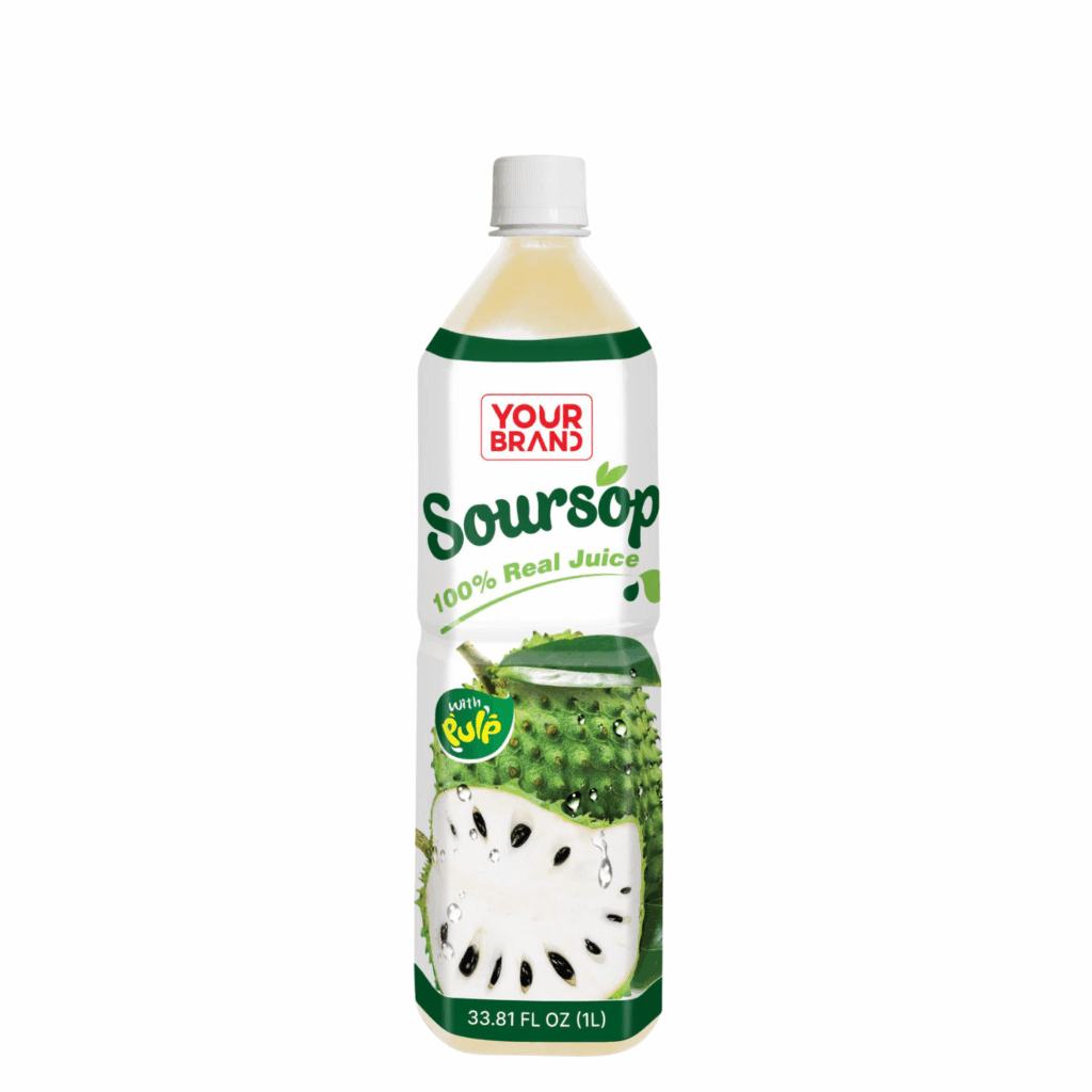 1L YOUR BRAND 100% Soursop Juice with Pulp