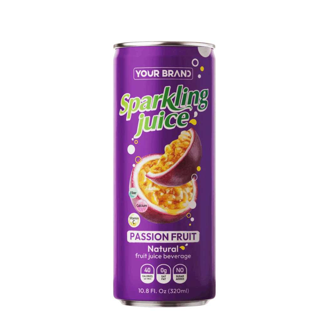 320ml YOUR BRAND Sparkling Passion Fruit Juice Drink