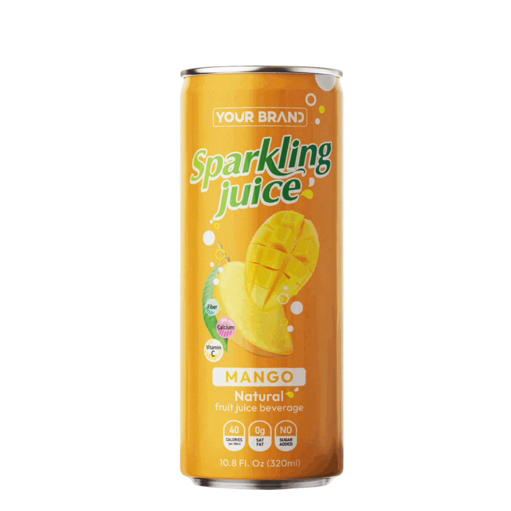 320ml YOUR BRAND Sparkling Mango juice drink