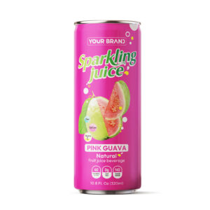 320ml YOUR BRAND Sparkling Pink Guava juice drink