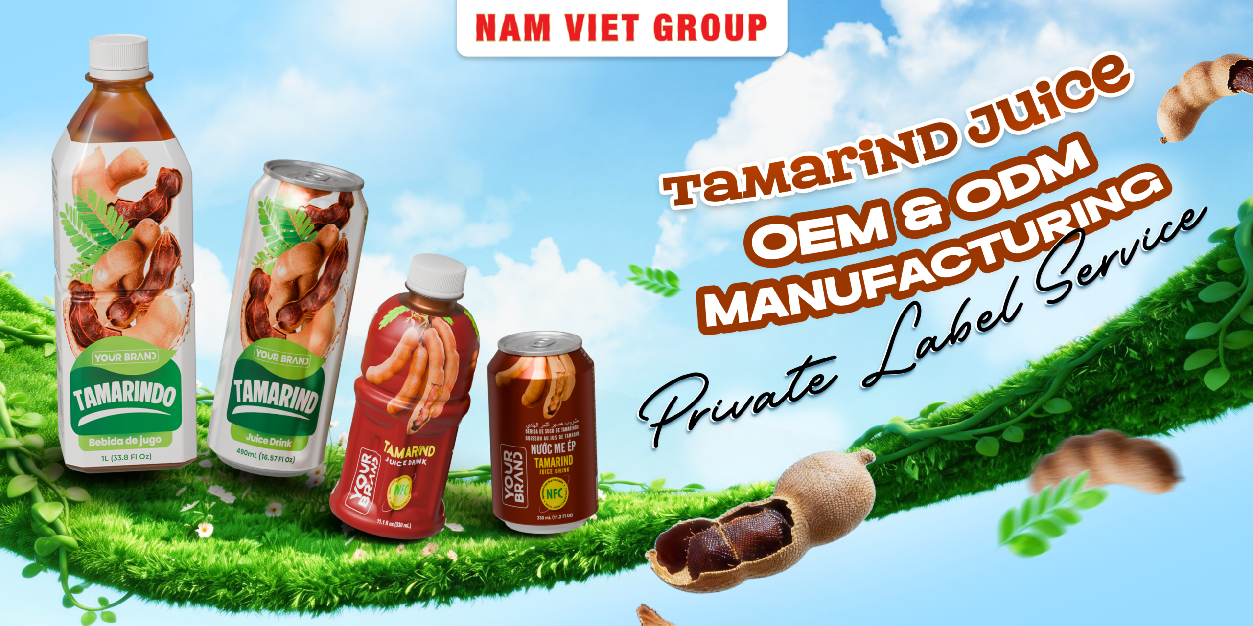 Tamarind Juice OEM/ODM Manufacturer – Private Label Beverage Solutions