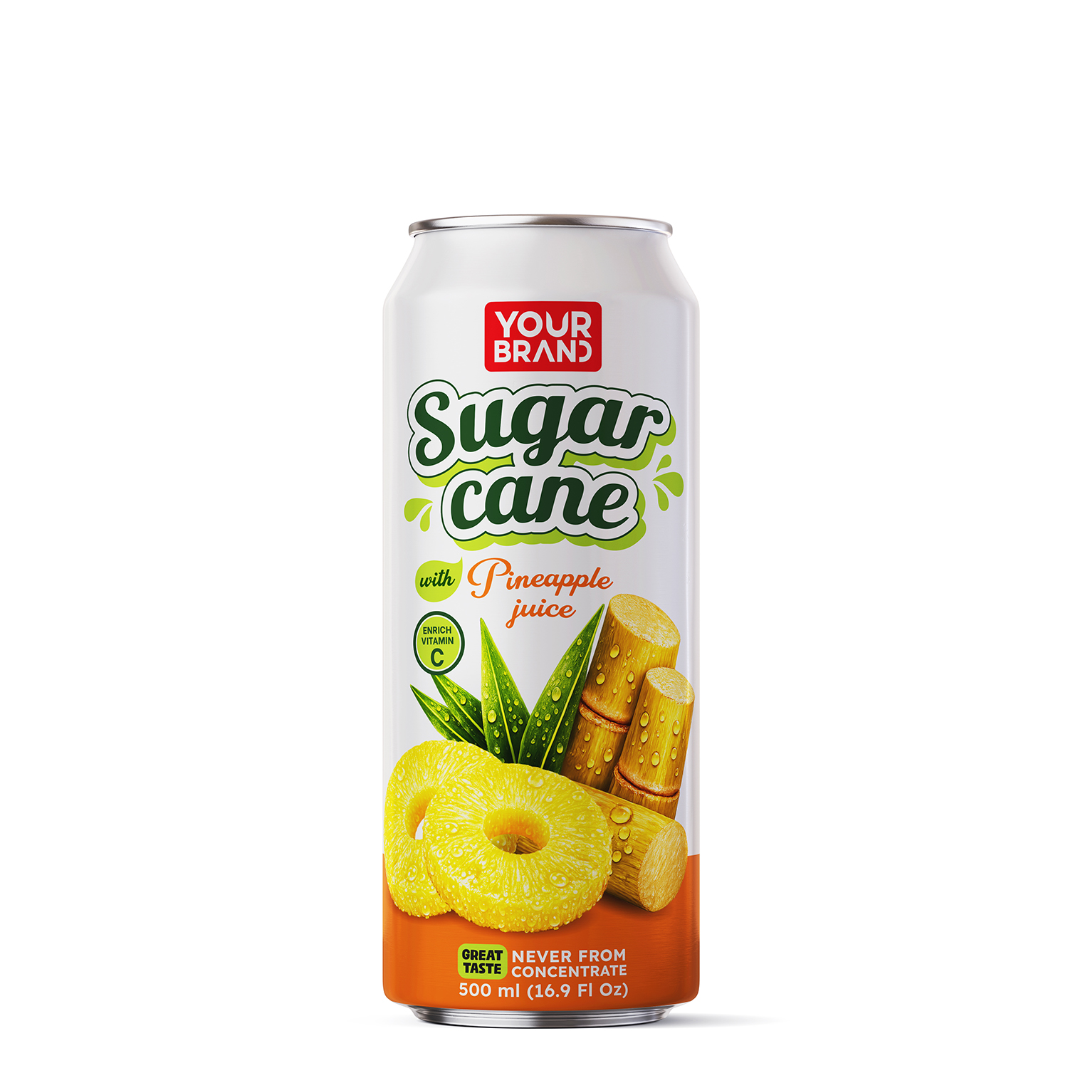 500ml YOUR BRAND Sugar Cane with Pineapple Juice 500ml YOUR BRAND Sugar Cane with Pineapple Juice