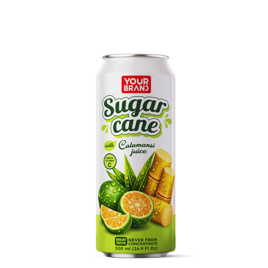 500ml YOUR BRAND Sugar Cane with Calamansi Juice