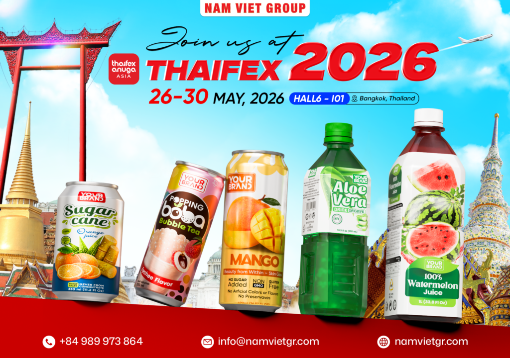 Nam Viet Group to Exhibit at THAIFEX – Anuga Asia 2026
