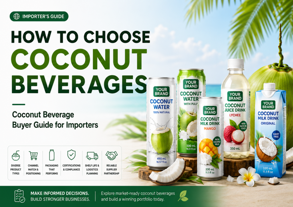 Coconut Beverage Buyer Guide for Importers