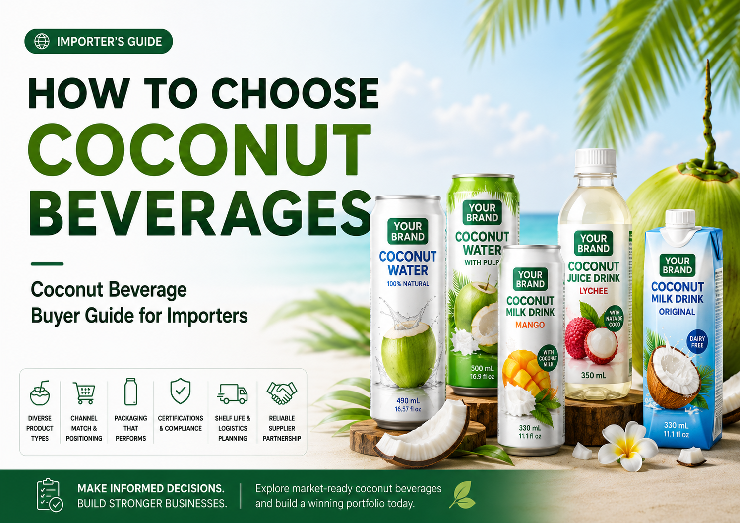 Coconut Beverage Buyer Guide for Importers
