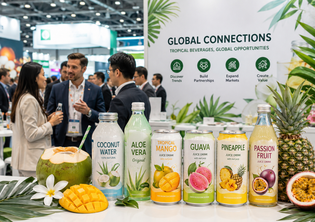 Tropical Beverage Trends at Trade Events
