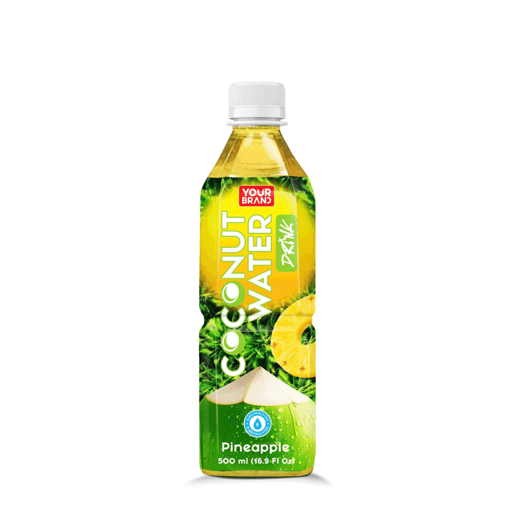 500ml Your Brand Coconut Water with Pineapple Flavor