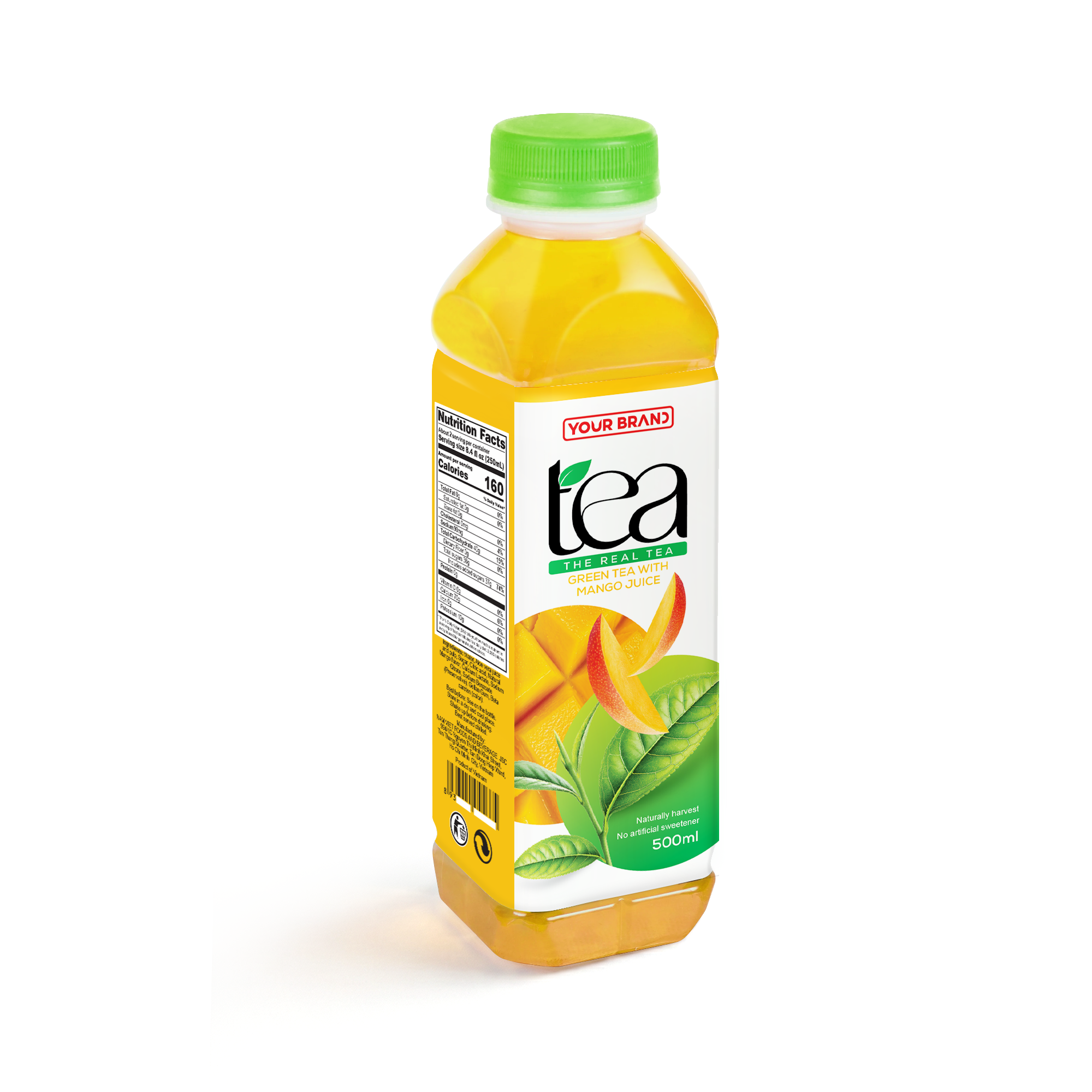 500ml Your Brand Black Tea with Mango Flavor 500ml Your Brand Black Tea with Mango Flavor