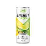 320ml Your Brand Energy Drink Lemon & Lime Flavor