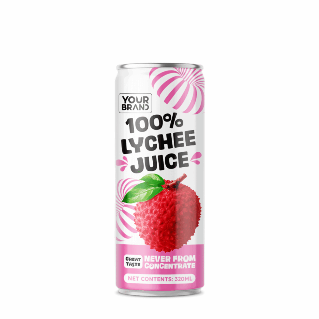 320ml Your Brand 100% Lychee Juice Drink