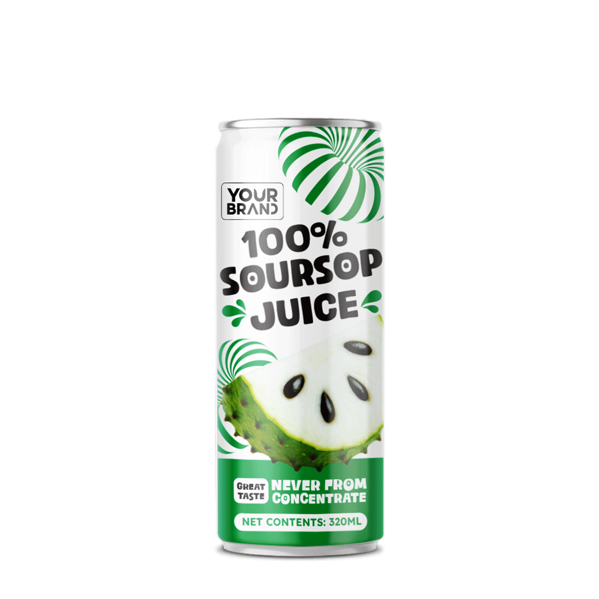 320ml Your Brand 100% Soursop Juice Drink 320ml Your Brand 100% Soursop Juice Drink