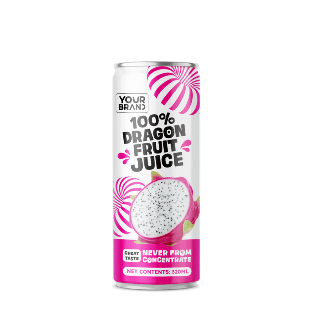 320ml Your Brand 100% Dragon Fruit Juice Drink