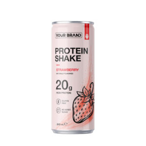320ml “Your Brand” Strawberry Protein Shake Drink