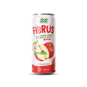 355ml "Your Brand" Functional Soda with Apple Juice
