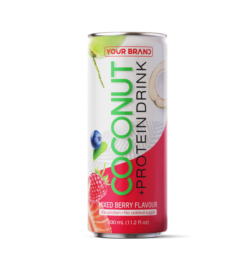 330ml "Your Formula" Coconut Protein Drink Mixed Berry Flavor