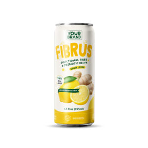 355ml "Your Formula" Functional Soda with Ginger and Lemon Juice