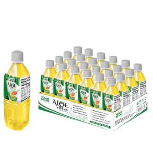 500ml "Your Label" Aloe Vera Drink with Pineapple Flavor