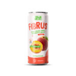 355ml "Your Label" Functional Soda with Peach Juice