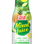 280ml YOUR BRAND Mixed Juice with Cucumber Starfruit Kale Pineapple Apple