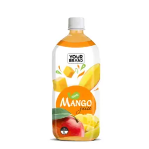 1000ml "Your Brand" 100% Mango Juice Pure Natural Tropical Beverage