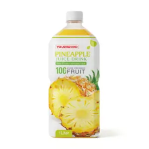 1000ml Your Brand Pineapple Juice Drink Not From Concentrate Pure Pressed Fruit